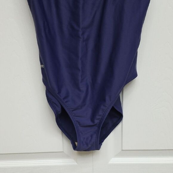 5 For $25 Speedo Navy Blue One-Piece Swimsuit - Picture 4 of 7